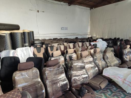 عکس کارخانه صندل خلبانی میلاد