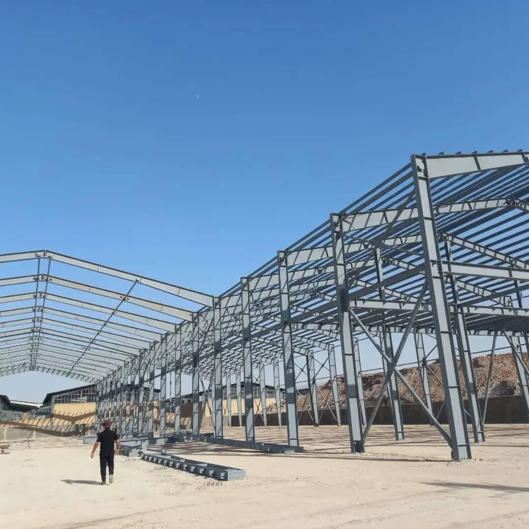 عکس اسکلت فلزی پویا