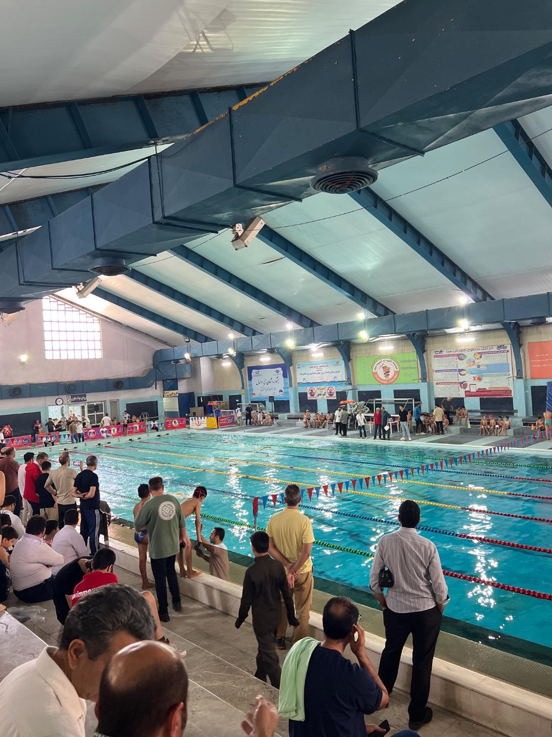 عکس استخر شهید حججی