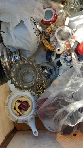 عکس چینی بندزنی تعمیر قوری چینی و شیشه‌ای