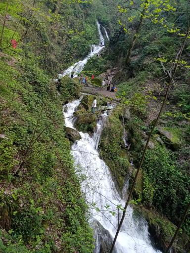 عکس ایستگاه اول آبشار کبودوال