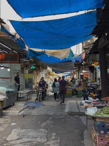 عکس بازار کاوه