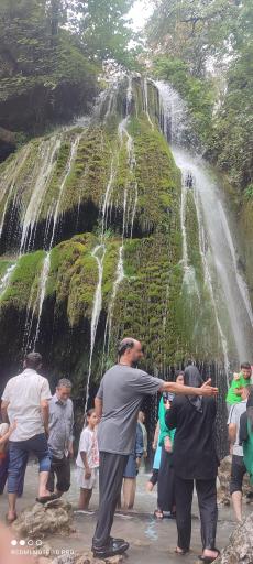 عکس ایستگاه اول آبشار کبودوال