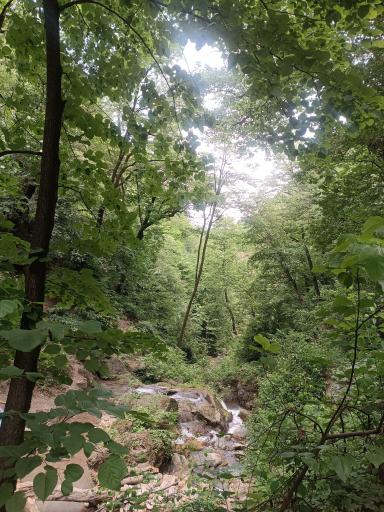 عکس ایستگاه اول آبشار کبودوال