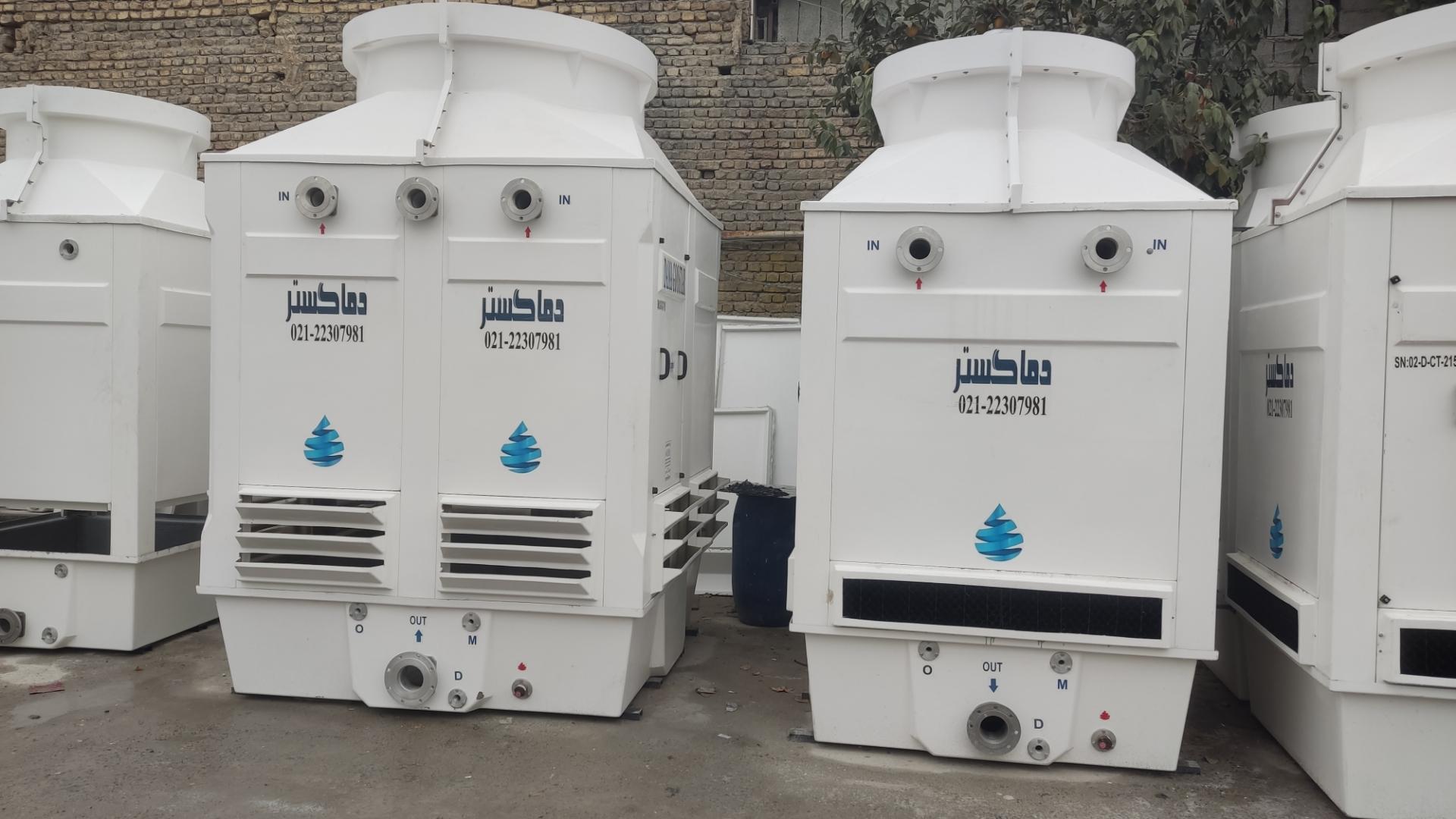 عکس کارخانه تولید برج خنک کننده دماگستر