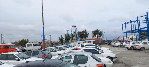 عکس بازار ساحلی بندر ترکمن