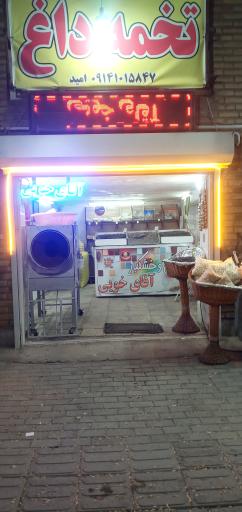 عکس تخمه داغ آقای خویی