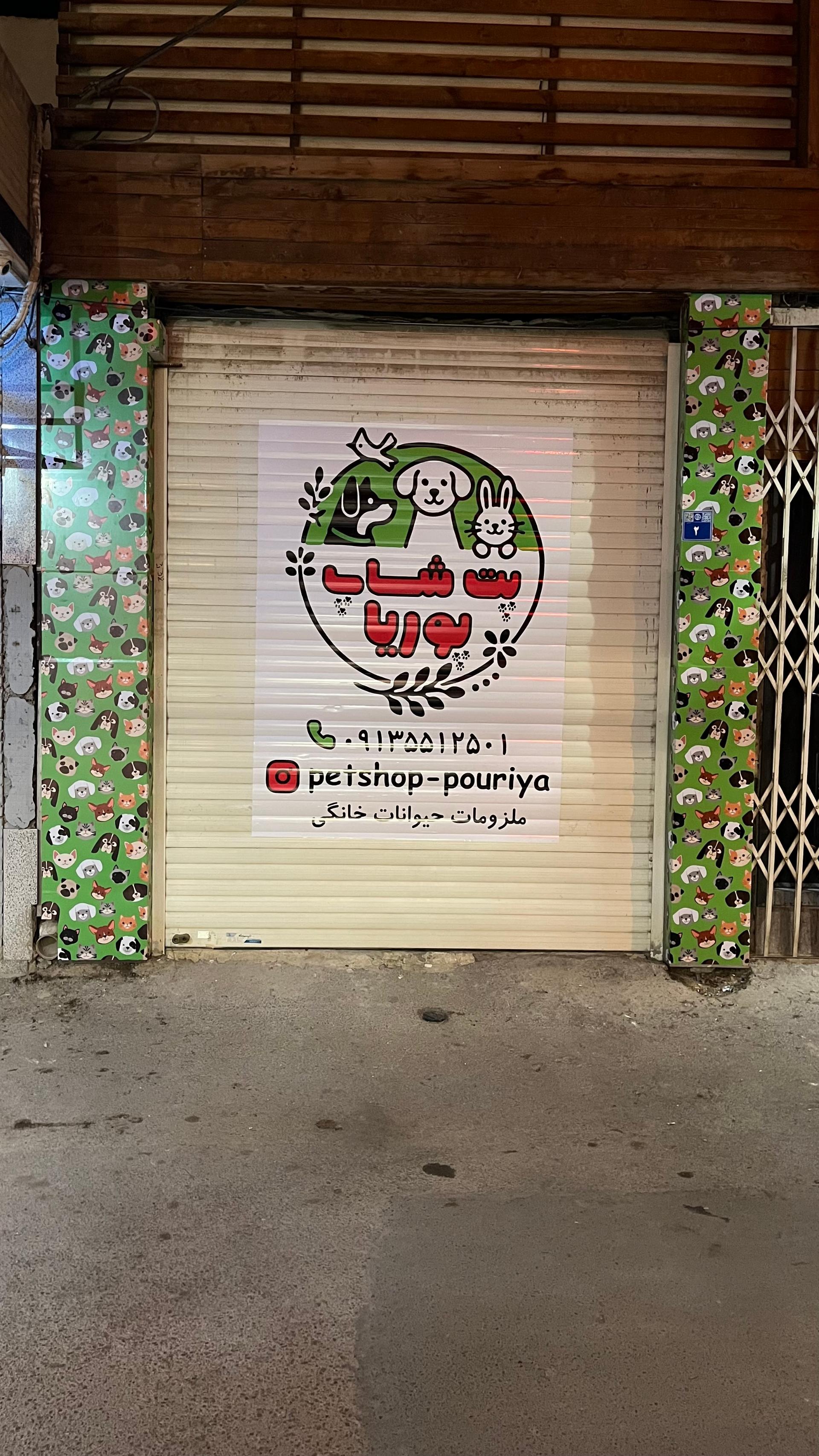 عکس پت شاپ پوریا 