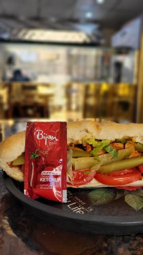 عکس فست فود دختر بابا