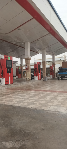 عکس پمپ بنزین سامغانی