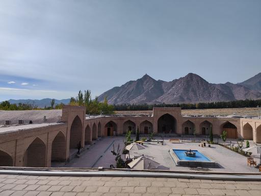 عکس کاروانسرای شاه عباسی نطنز