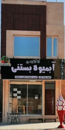 عکس آبمیوه بستنی کاکتوس