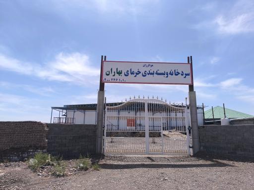 عکس سردخانه و صنایع بسته بندی خرمای بهاران