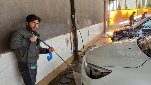 عکس کارواش دهکده