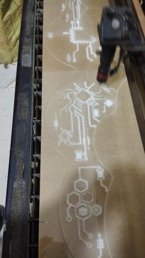 عکس لیزربرش مرکزی قرچک