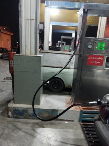 عکس پمپ گاز CNG حافظی