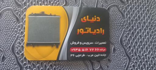 عکس اگزوز رادیات