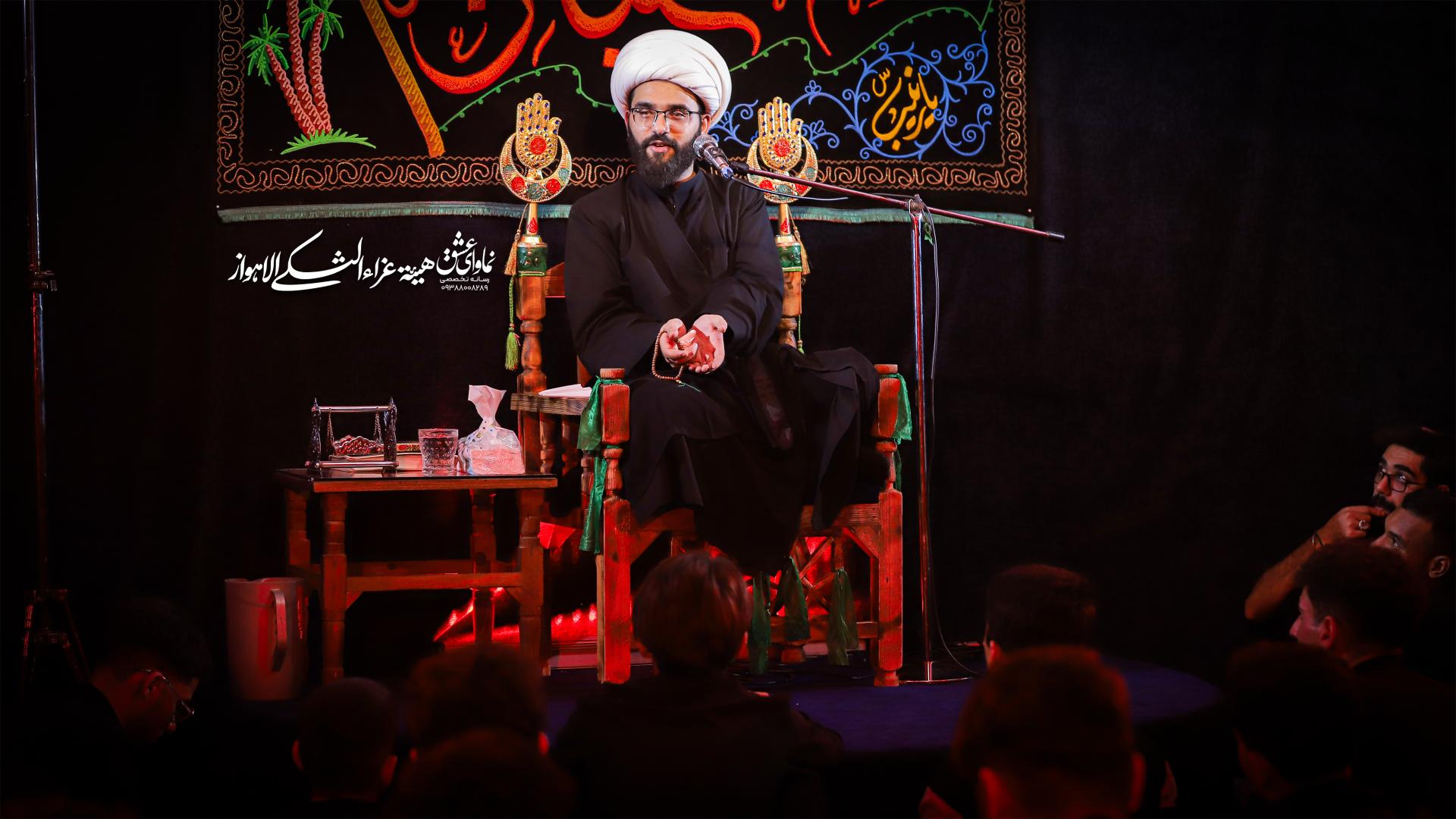 عکس حسینیه عزاء الثکلیٰ الأهواز 