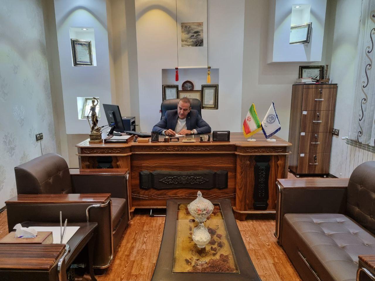 عکس دفتر وکالت سید علی موسوی نسب