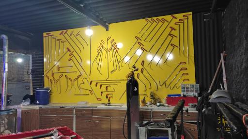 عکس صافکاری و نقاشی کار نیک 