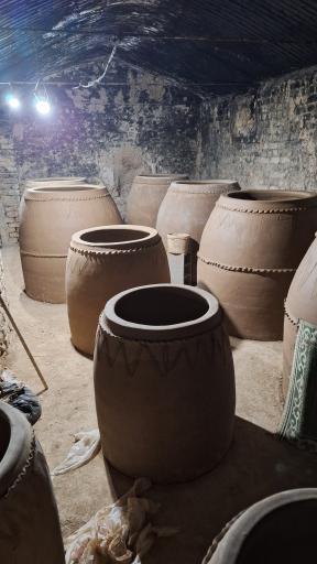 عکس گوم و تنور سفالینه