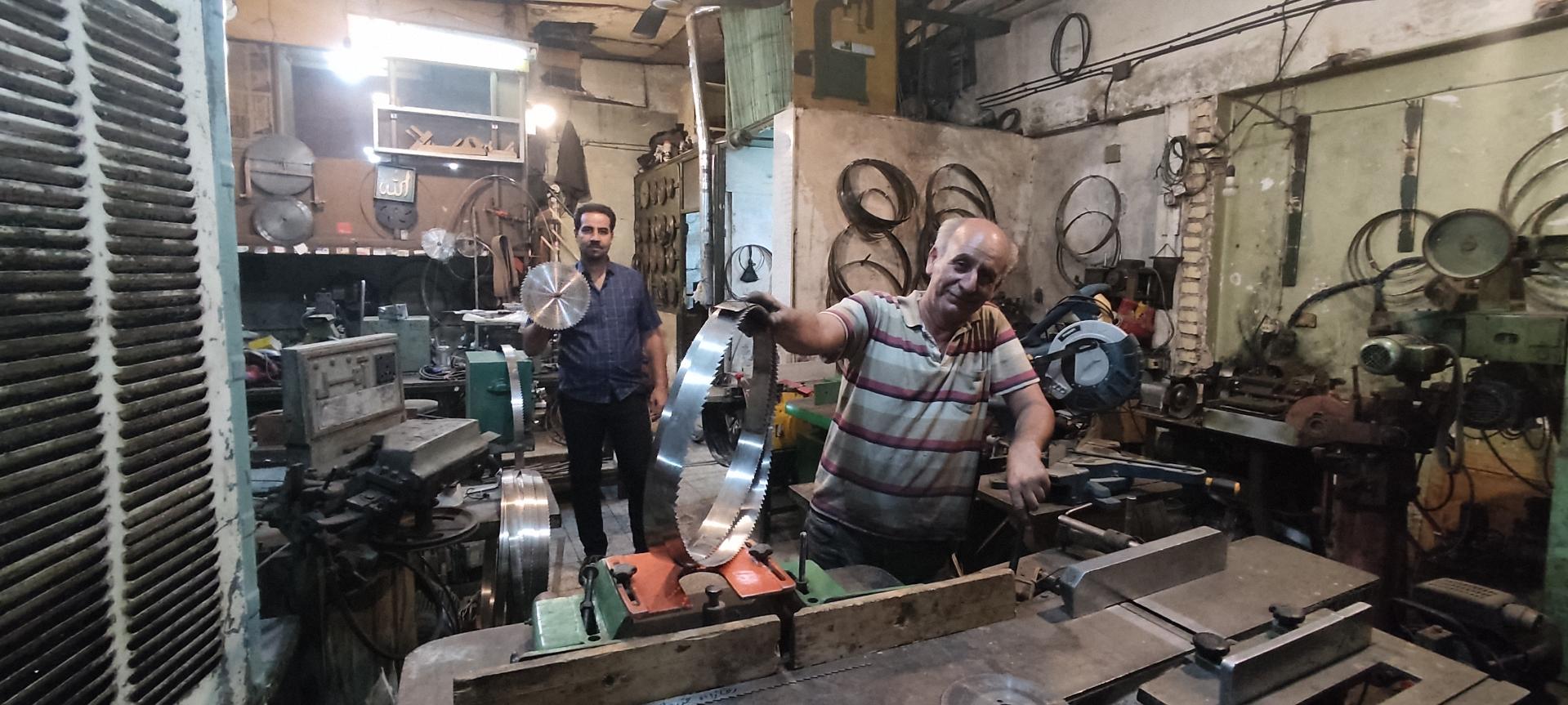 عکس کارگاه تیغ سعید