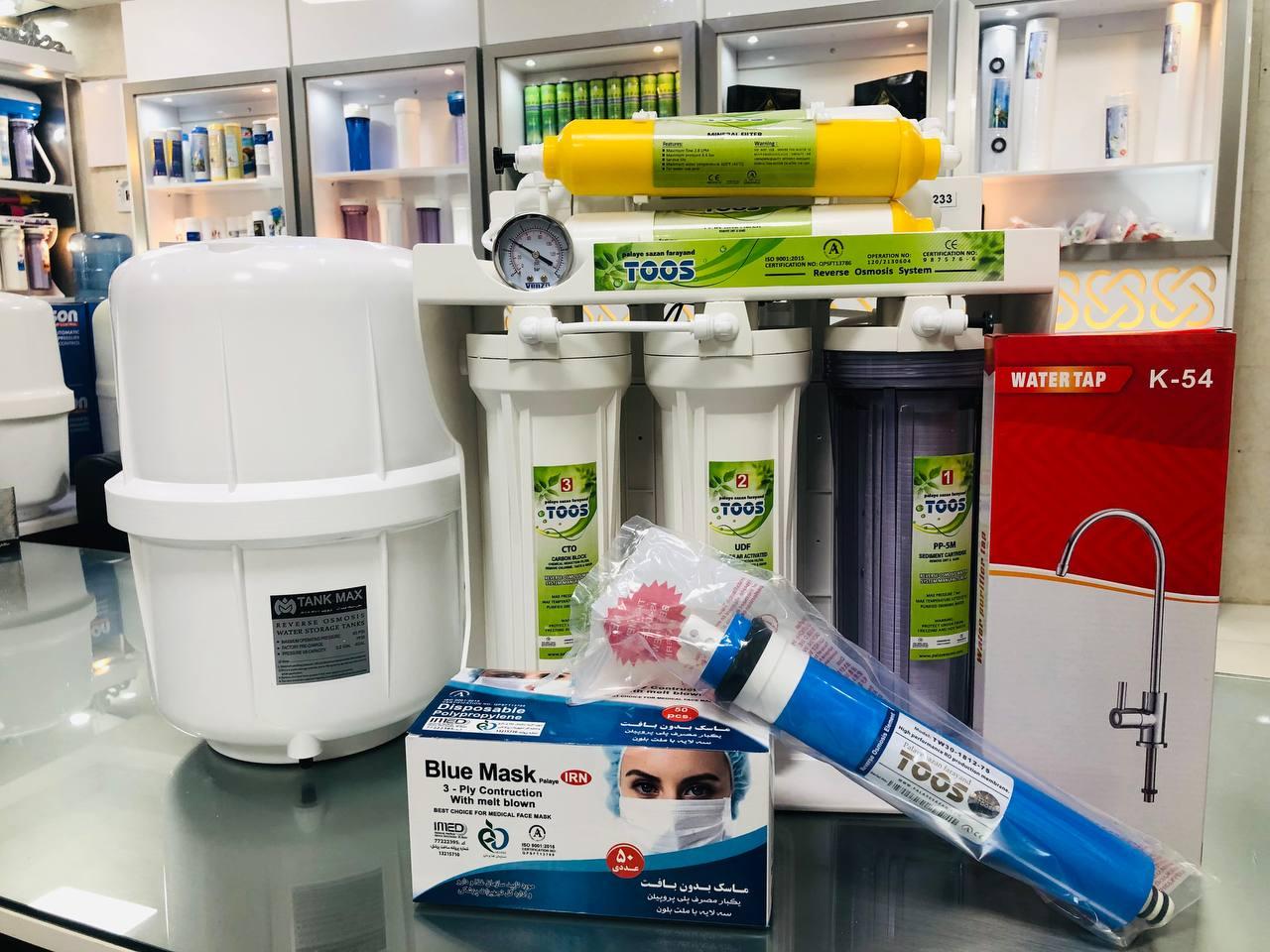 عکس تعمیرات تخصصی تصفیه آب رزم گیر