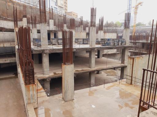 عکس بازار بزرگ جهان مال (در دست ساخت) 