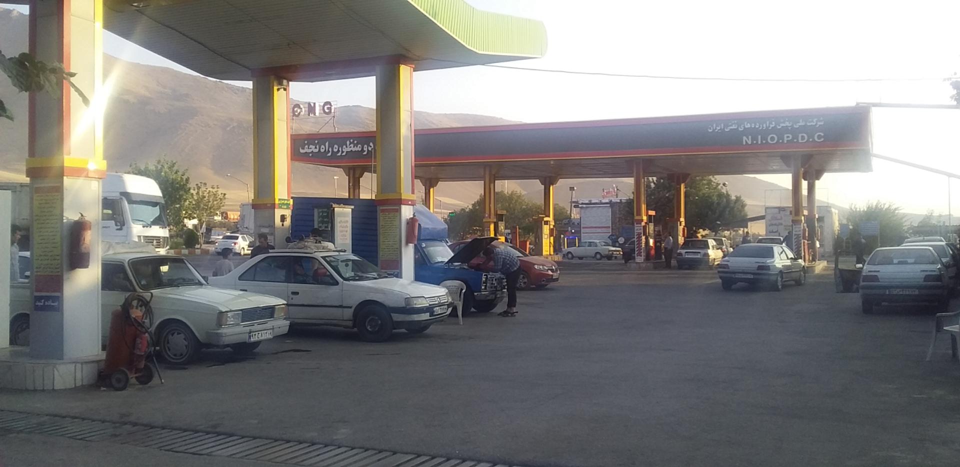 عکس جایگاه راه نجف (بنزین و CNG)