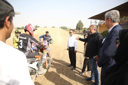 عکس پیست موتور کراس آزادی