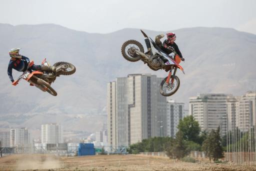 عکس پیست موتور کراس آزادی