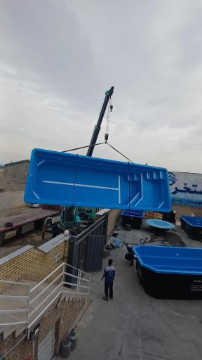 عکس تولید استخرهای فایبرگلاس گیلداب