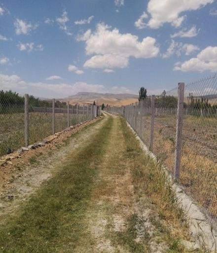 عکس کارگاه تولید فنس مظفری 