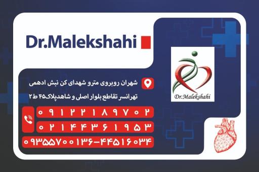عکس دکتر فرود ملکشاهی فوق تخصص قلب و عروق
