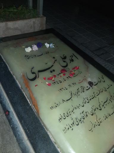 عکس مزار شهید احمد علی نیری
