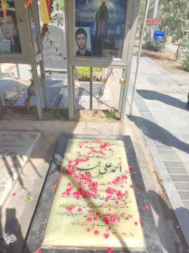 عکس مزار شهید احمد علی نیری