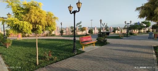 عکس بوستان شهید قاسم سلیمانی 