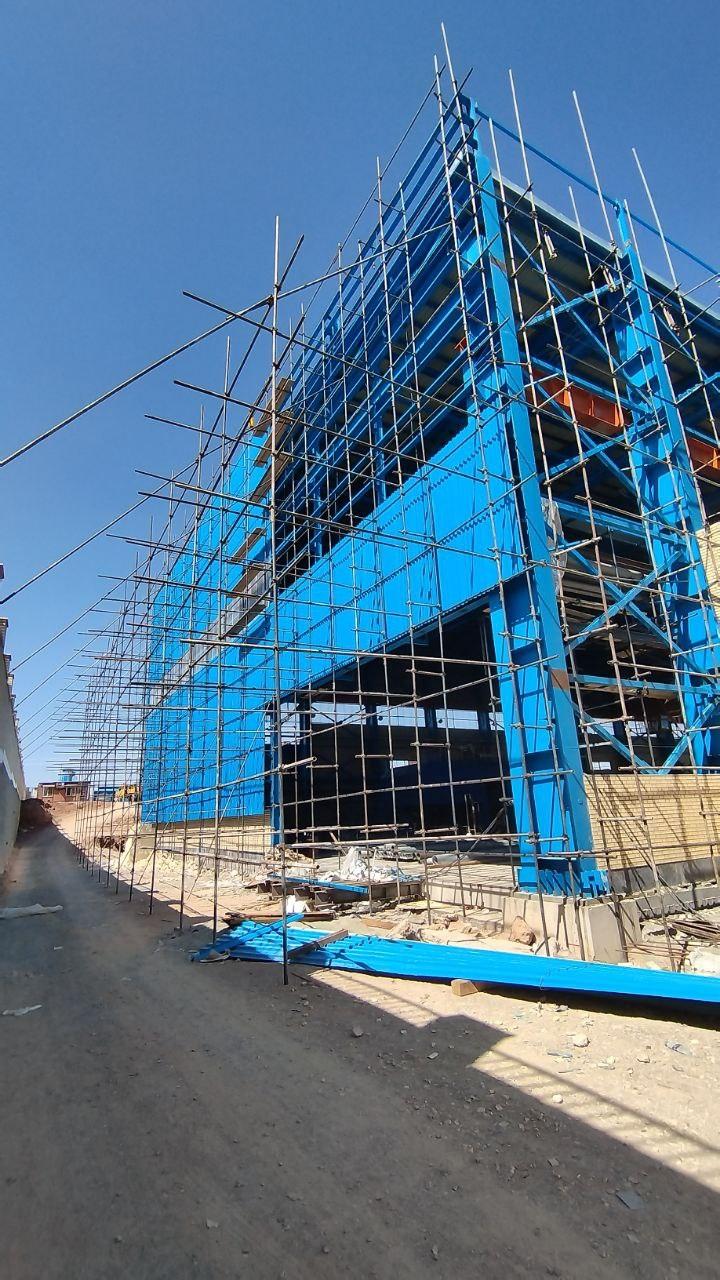 عکس داربست فلزی مرکزی(طالبی)