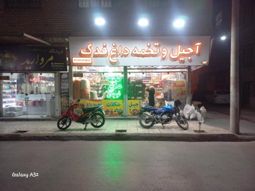 عکس آجیل و تخمه داغ فدک