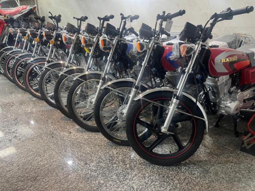 عکس موتور سیکلت زمانی