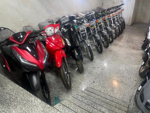 عکس موتور سیکلت زمانی