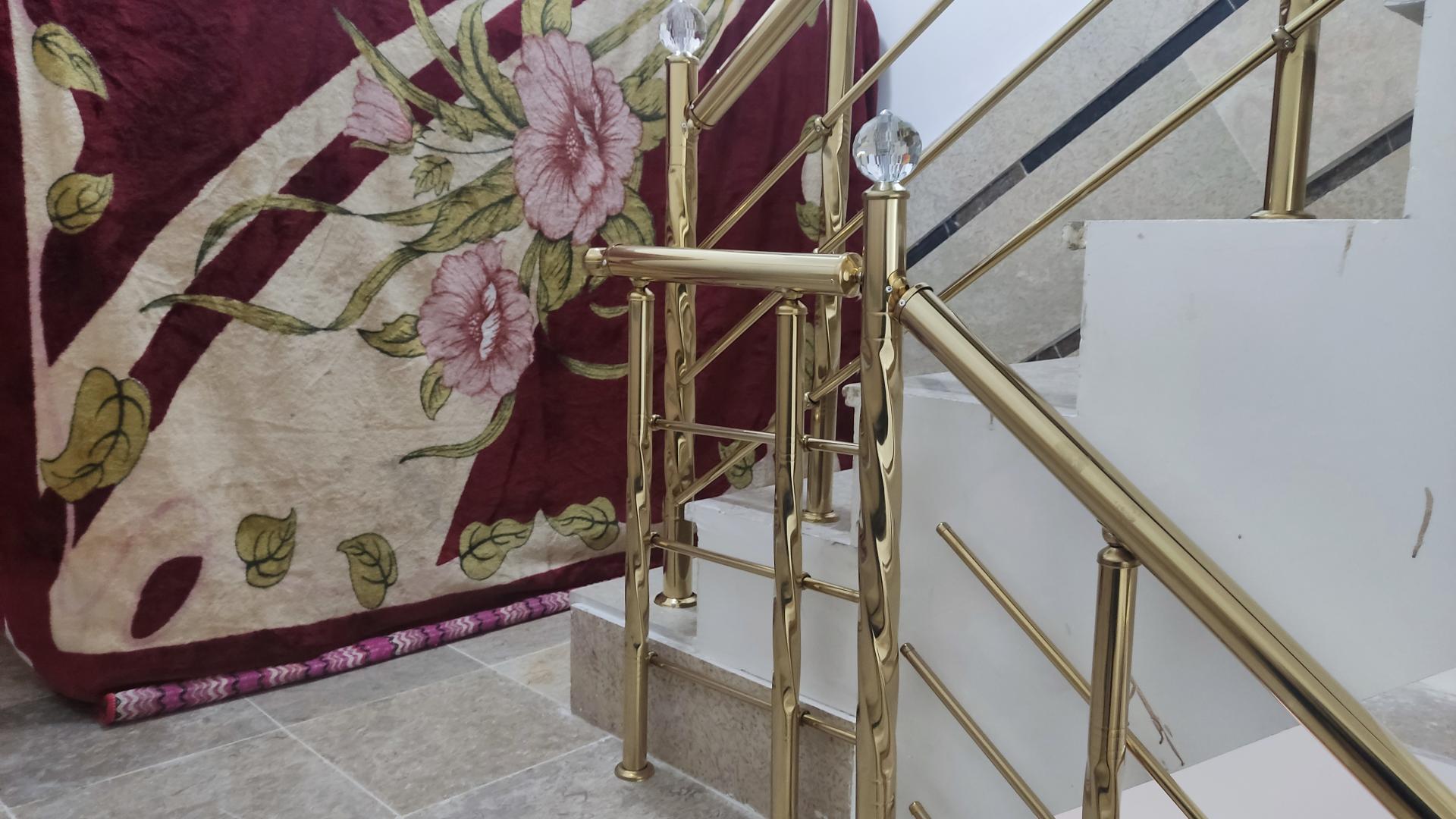 عکس نرده استیل پله و بالکن امیر