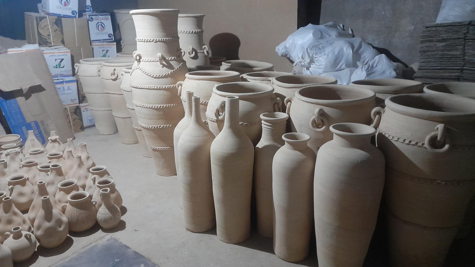 عکس سفالگری علی سلطانی