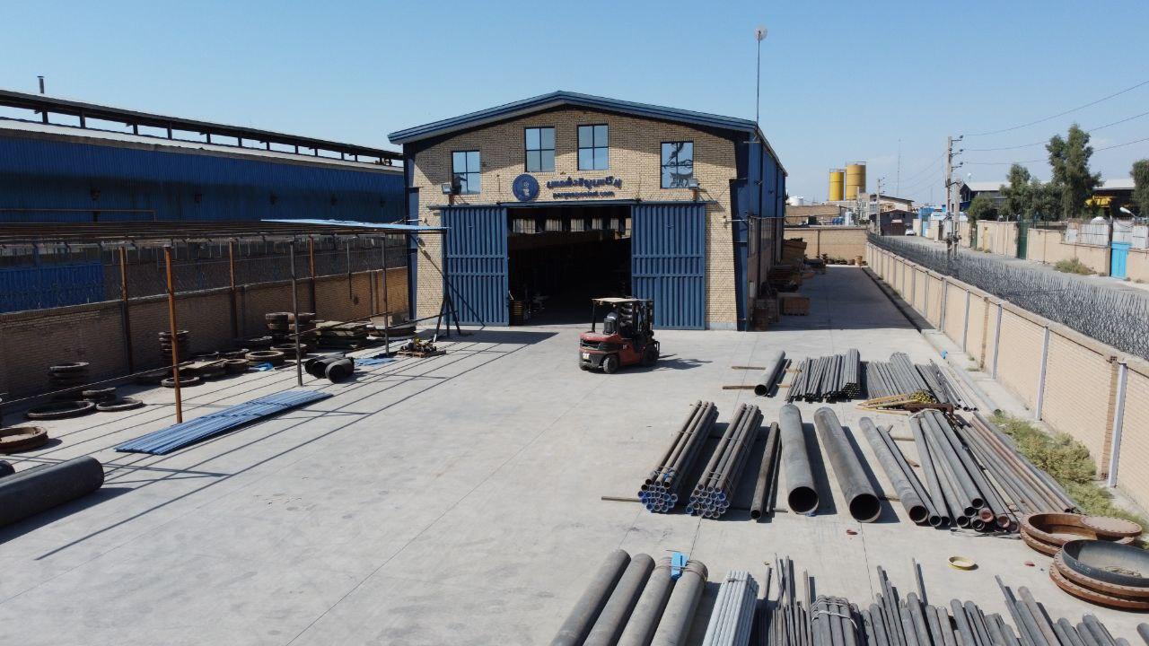 عکس انبار شرکت پرگاس پولاد شمس