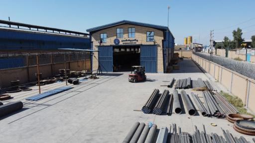 عکس انبار شرکت پرگاس پولاد شمس