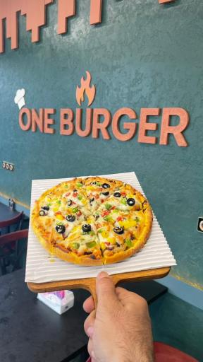 عکس پیتزا وان برگر