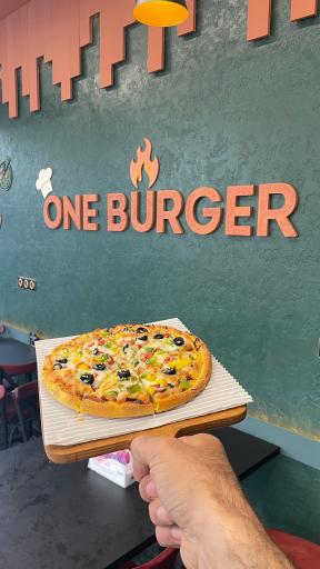 عکس پیتزا وان برگر