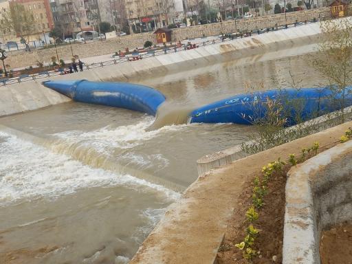 عکس سد لاستیکی نکا