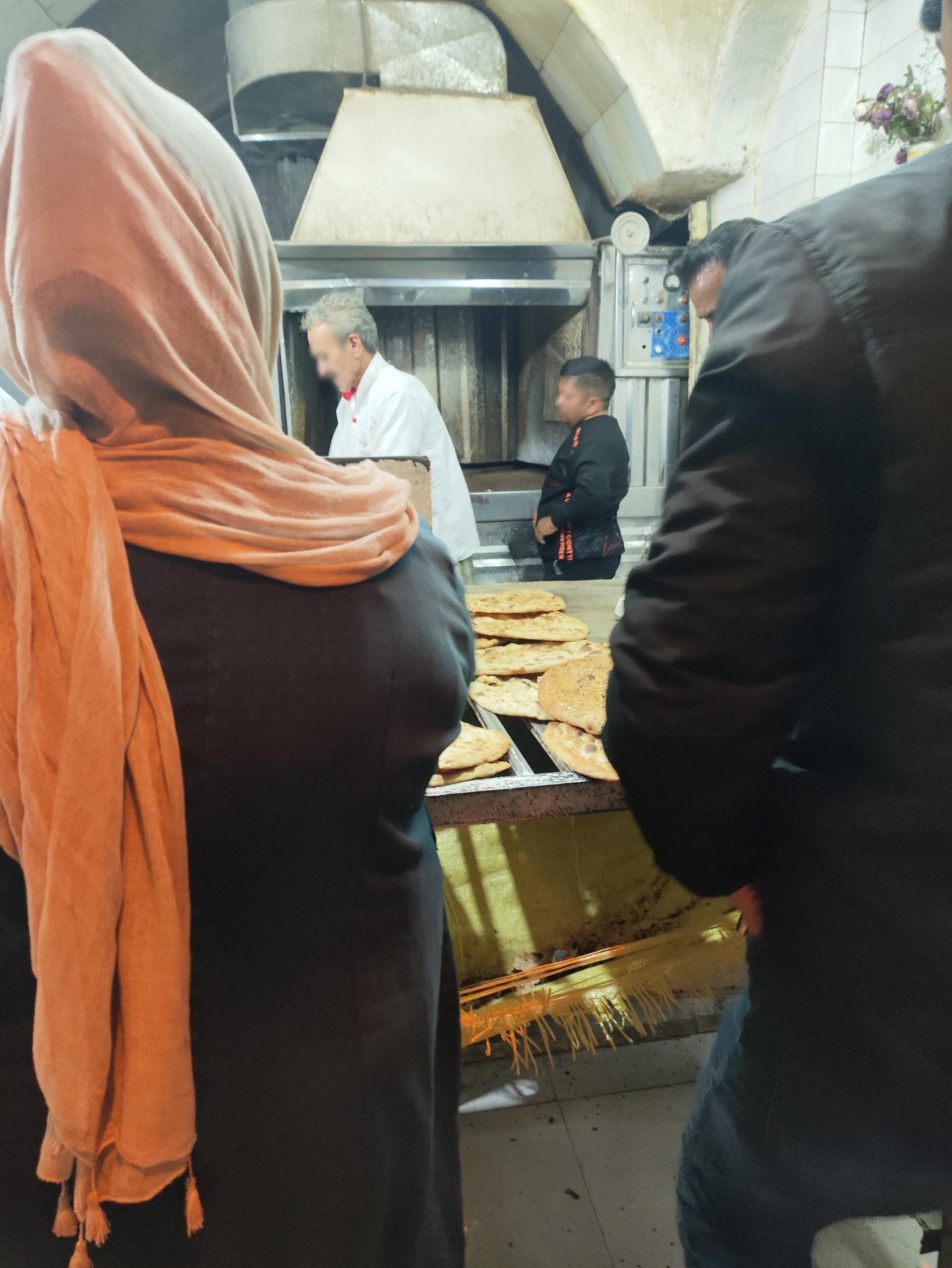 عکس نانوایی بربری