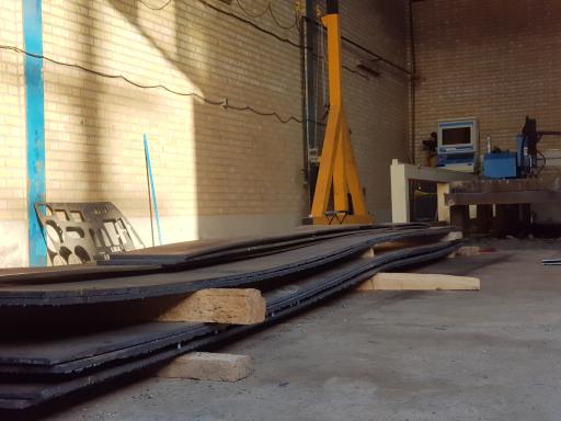 عکس برش لیزر هواگاز پلاسما انصاف